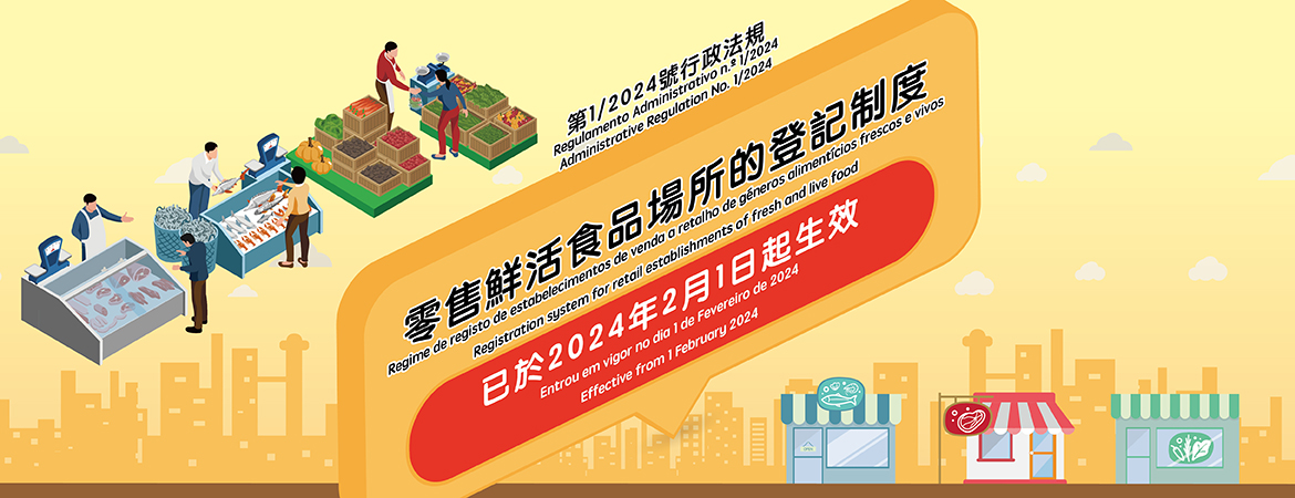 “Registration System for Retail Establishments of Fresh and Live Food”