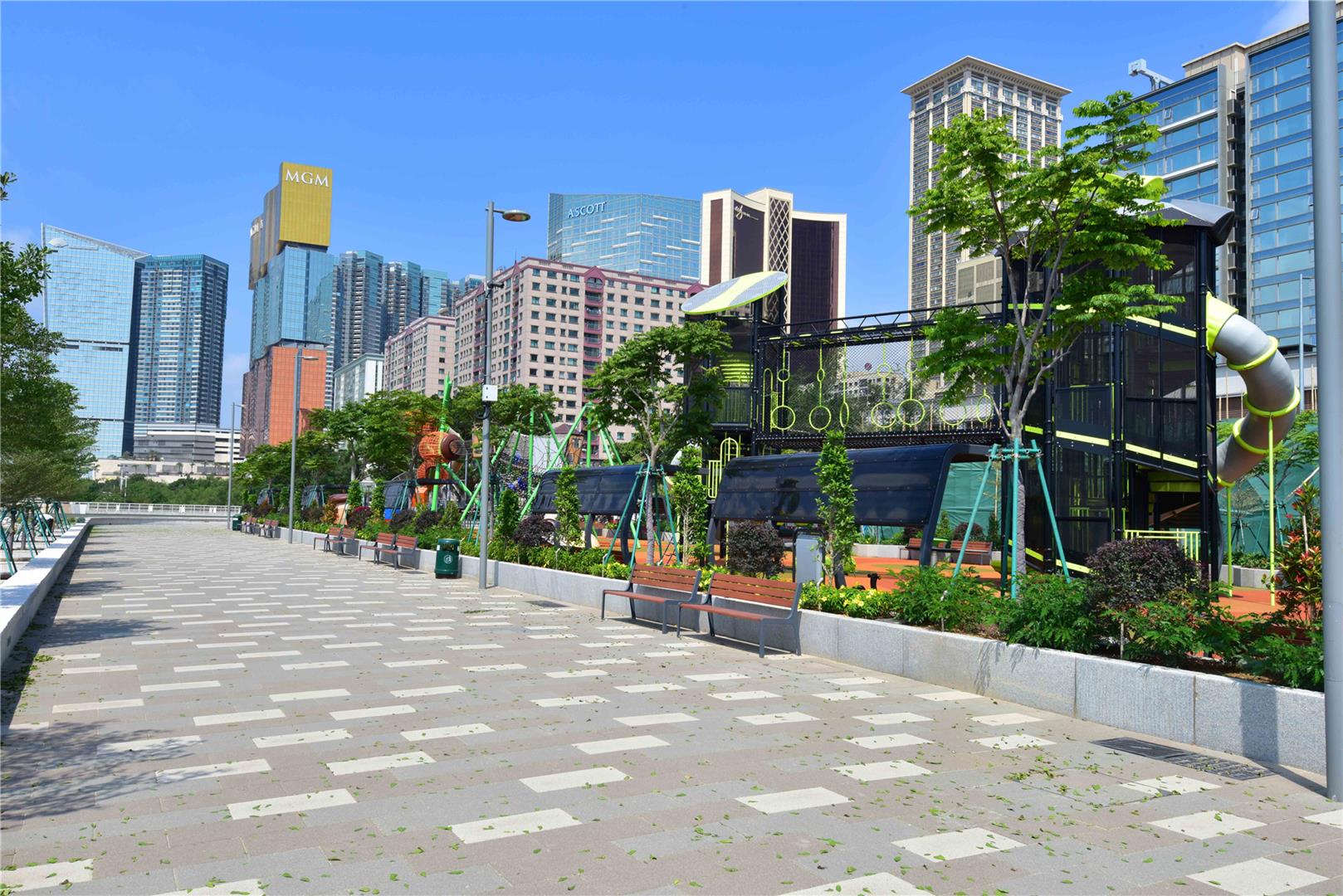 市政署 观音像海滨休憩区明起试运儿童游乐场将实施人流管制