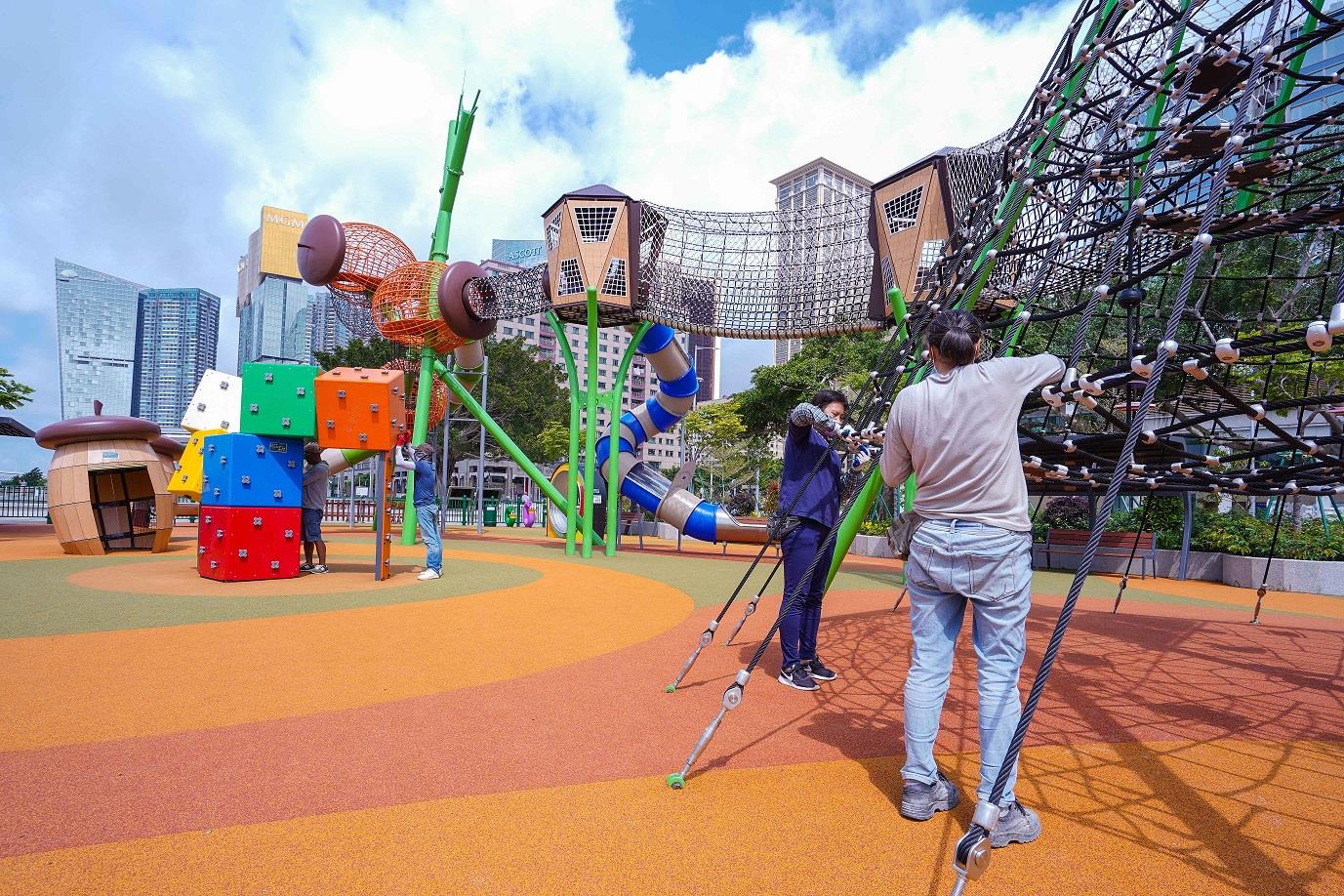 市政署 观音像儿童区三天入场人次逾一万六千市政署今检测维护设施确保安全