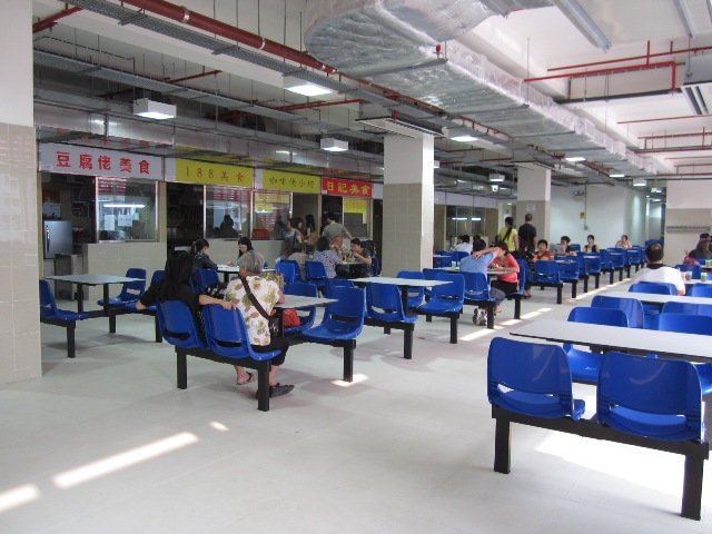 Cooked Food Area at Bairro Iao Hon Municipal Market