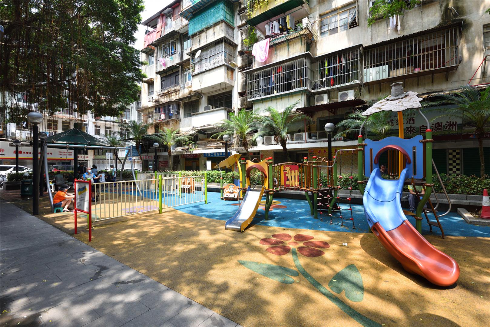 Leisure Area in Rua Quatro do Bairro da Areia Preta